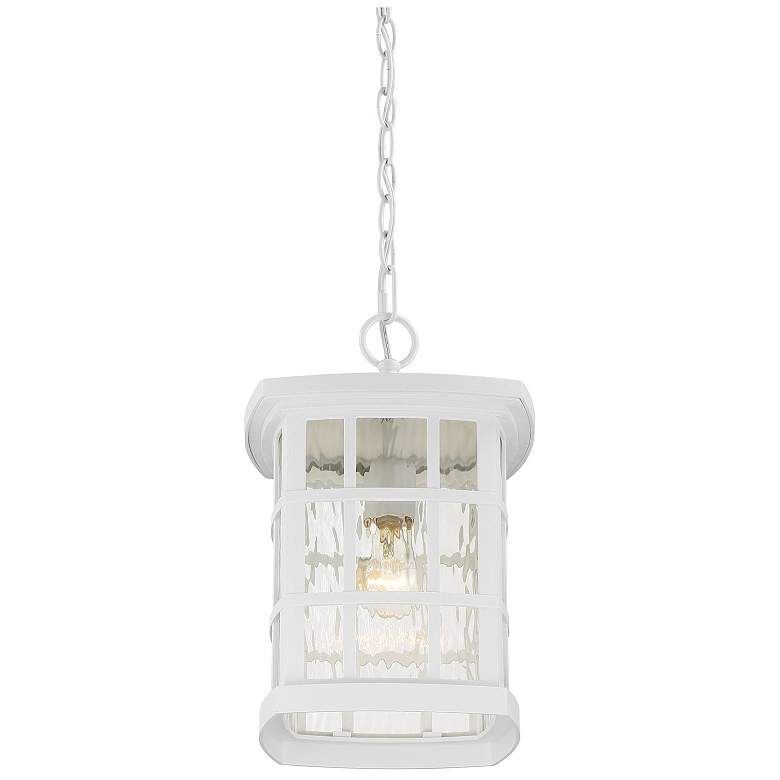 Image 4 Quoizel Stonington 15" High Fresco Outdoor Hanging Light more views
