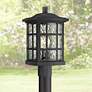 1_Quoizel Stonington 16 1/2" Matte Black Outdoor Post Light