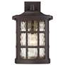 3_Quoizel Stonington 17" High Bronze Outdoor Wall Light more views
