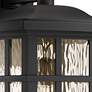 4_Quoizel Stonington 17" High Matte Black Outdoor Wall Light more views