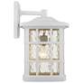 2_Quoizel Stonington 17" High White Lustre Outdoor Wall Light more views
