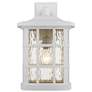 3_Quoizel Stonington 17" High White Lustre Outdoor Wall Light more views