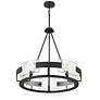 Quoizel Stratum 26 1/4" Wide Industrial Modern Ring Chandelier