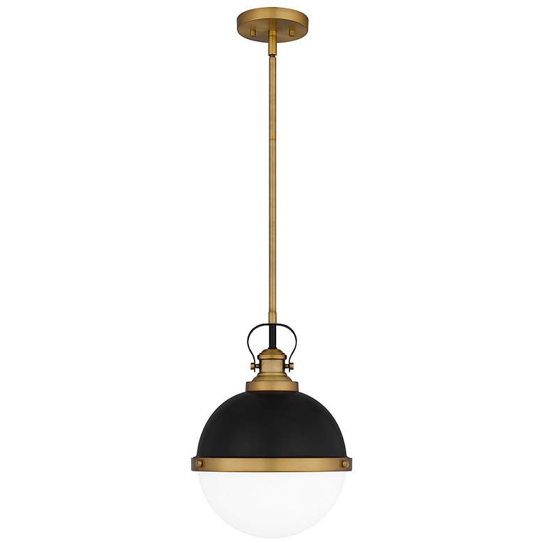 Image 2 Quoizel Sullivan 11 1/4" Wide Matte Black Brass Mini Pendant