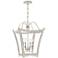 Quoizel Summerford 16 1/4" W Antique White 4-Light Pendant