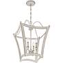 4_Quoizel Summerford 16 1/4" W Antique White 4-Light Pendant more views
