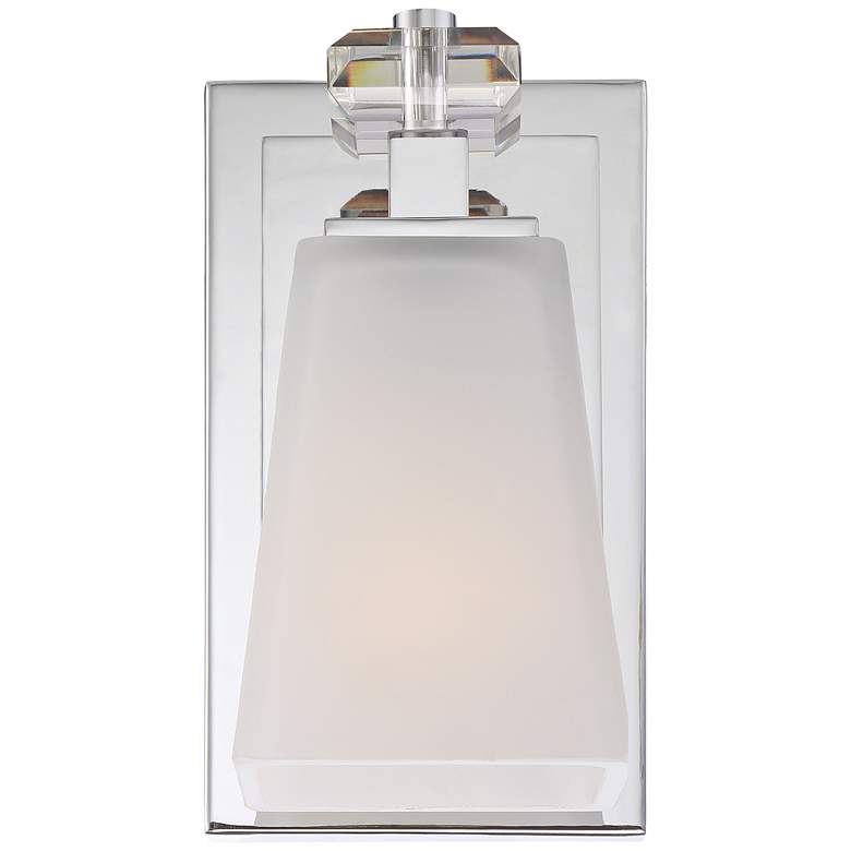 Image 1 Quoizel Supreme 4 3/4 inch Wide Polished Chrome Wall Sconce