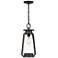 Quoizel Sutton 17 1/4" High Speckled Black Outdoor Hanging Light