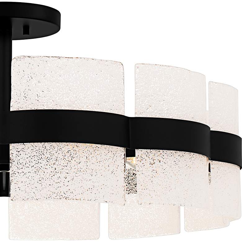 Image 5 Quoizel Sweeney 30" Wide Matte Black 6-Light Ceiling Light more views