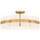Quoizel Sweeney 30" Wide Soft Gold Ceiling Light