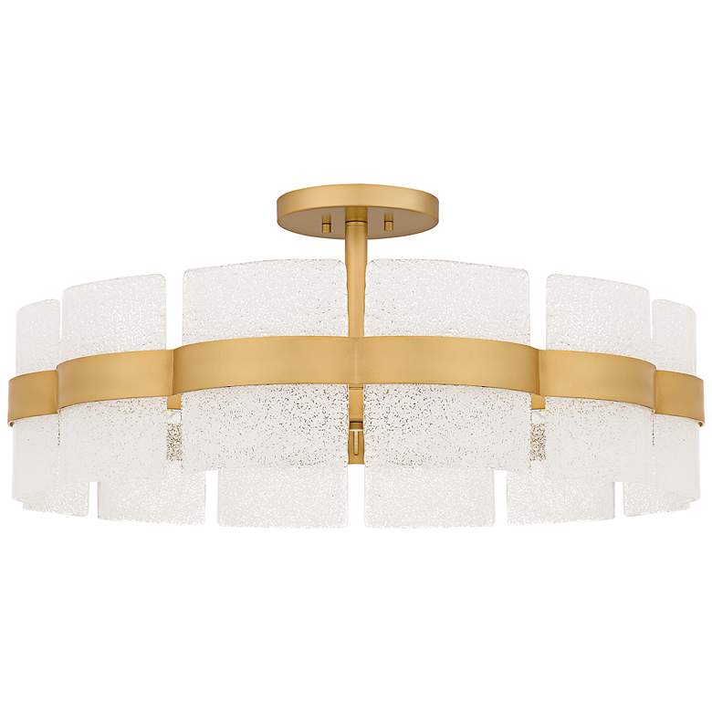 Image 2 Quoizel Sweeney 30" Wide Soft Gold Ceiling Light more views