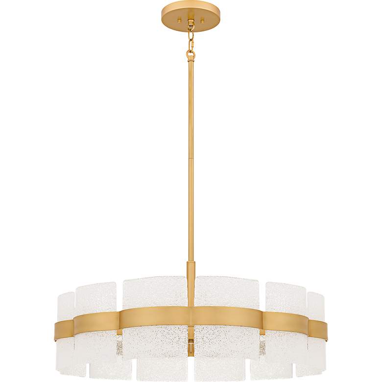 Image 2 Quoizel Sweeney 30" Wide Soft Gold Pendant Light more views