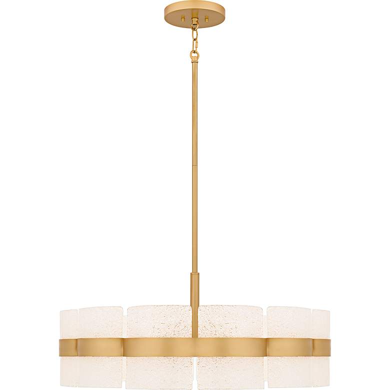 Image 3 Quoizel Sweeney 30" Wide Soft Gold Pendant Light more views