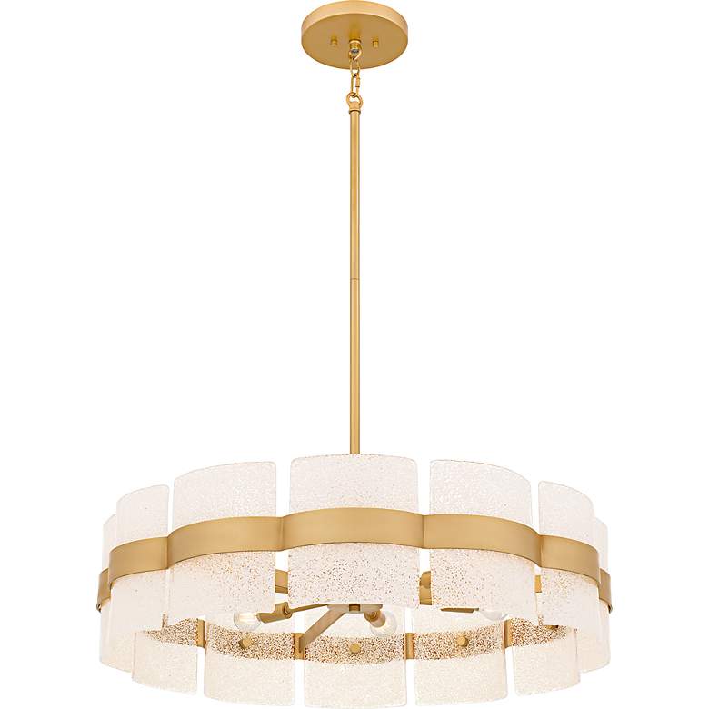 Image 4 Quoizel Sweeney 30" Wide Soft Gold Pendant Light more views