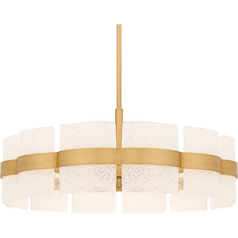 Image 5 Quoizel Sweeney 30" Wide Soft Gold Pendant Light more views
