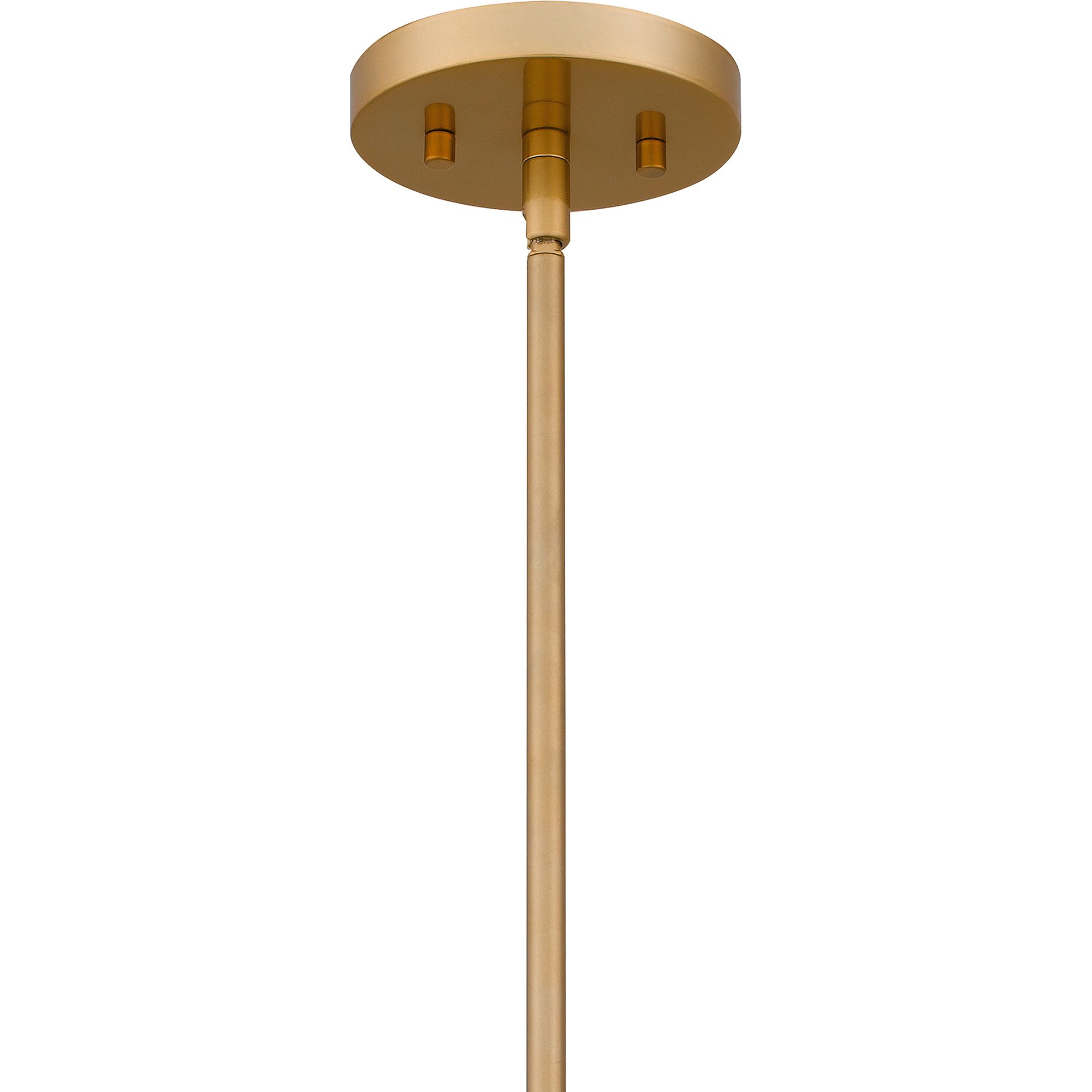 Quoizel Talia 22" Wide Gold and Matte Black 4-Light Pendant