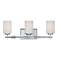 Quoizel Taylor 21" Wide Polished Chrome Bathroom Light