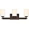 Quoizel Taylor 21" Wide Western Bronze Bathroom Light