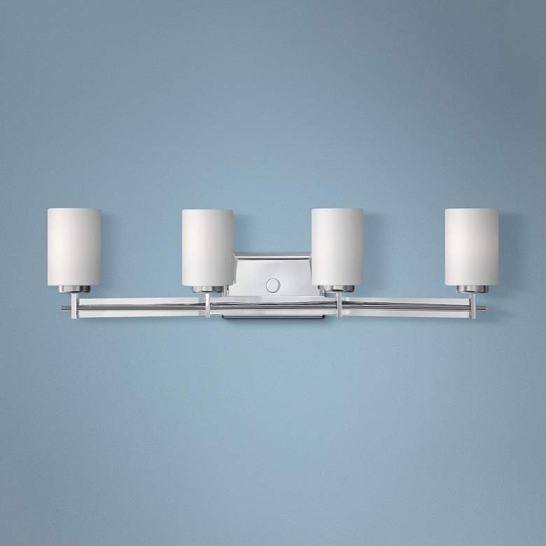 Image 1 Quoizel Taylor 30" Wide Polished Chrome Bathroom Light
