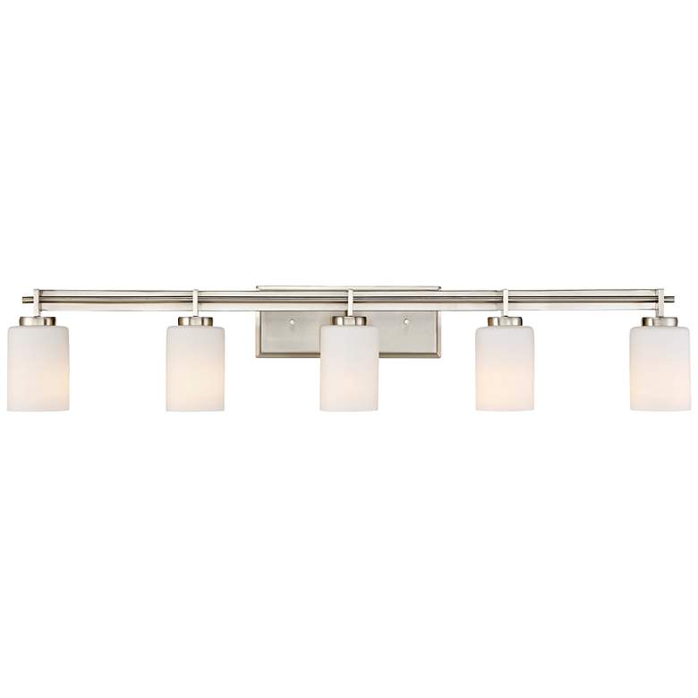 Image 2 Quoizel Taylor 40 1/2" Wide Brushed Nickel Bath Light
