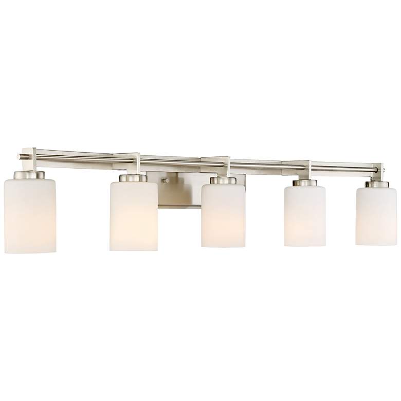 Image 3 Quoizel Taylor 40 1/2" Wide Brushed Nickel Bath Light more views