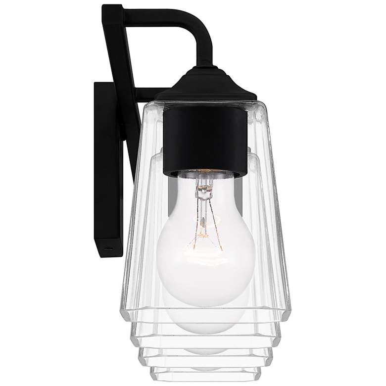 Image 6 Quoizel Thoresby 31" Wide Matte Black 4-Light Bath Light more views