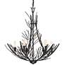 Quoizel Thornhill 26" Marcado Black 6-Light Tree Branch Chandelier