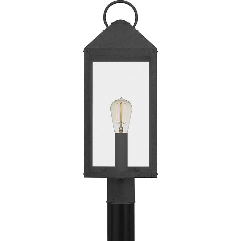 Image 4 Quoizel Thorpe 23" Outdoor Post Mount Light more views