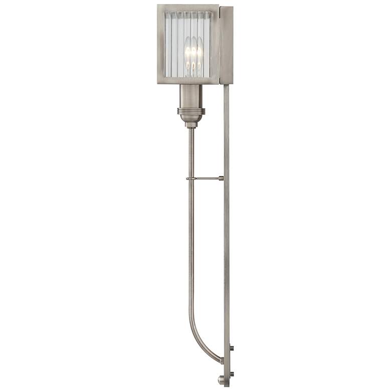 Quoizel Tillman 25 3/4&quot;H Polished Antique Nickel Wall Sconce more views