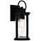 Quoizel Tilmore 15 1/2" High Matte Black Outdoor Wall Light