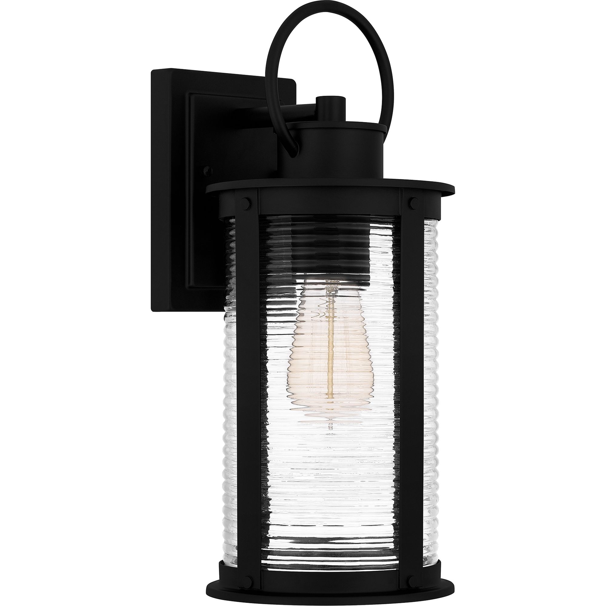 Image 4 Quoizel Tilmore 15 1/2" High Matte Black Outdoor Wall Light more views
