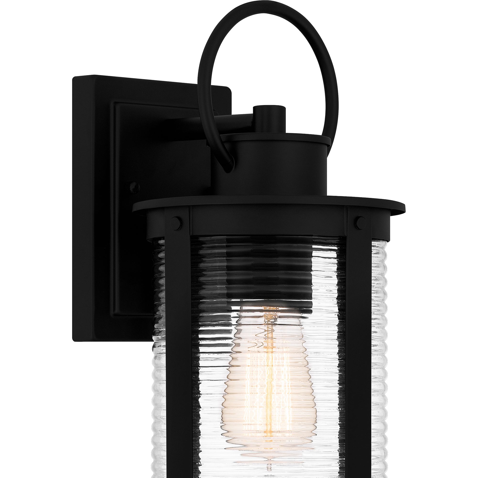 Image 7 Quoizel Tilmore 15 1/2" High Matte Black Outdoor Wall Light more views