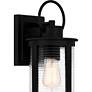 7_Quoizel Tilmore 15 1/2" High Matte Black Outdoor Wall Light more views