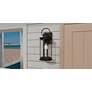 Quoizel Tilmore 15 1/2" High Matte Black Outdoor Wall Light