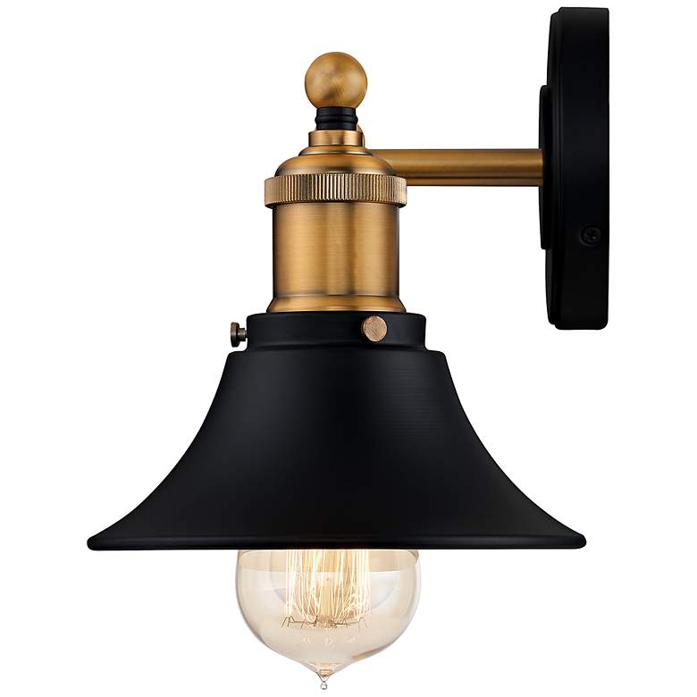Image 6 Quoizel Trafalgar 33" Wide Matte Black 4-Light Bath Light more views