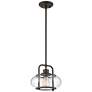 Quoizel Trilogy 10" Wide Old Bronze Mini Pendant
