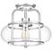 Quoizel Trilogy 12" Wide Polished Chrome Ceiling Light