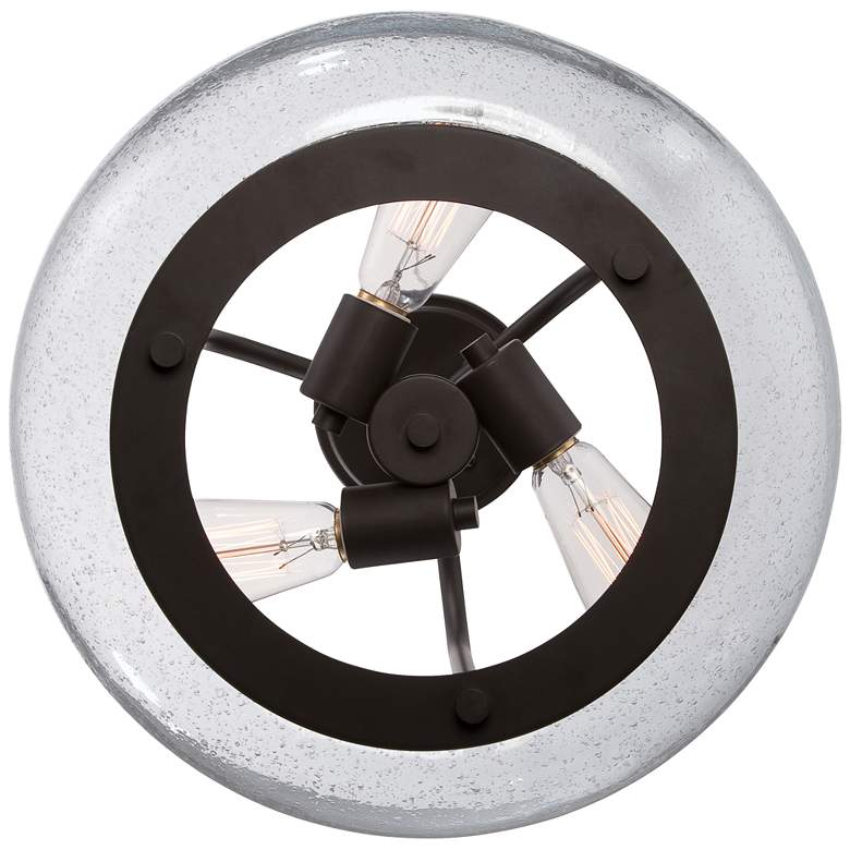 Image 4 Quoizel Trilogy 16" Wide Old Bronze Ceiling Light more views
