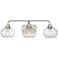 Quoizel Trilogy 26 1/2" Wide Brushed Nickel Bath Light