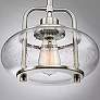 3_Quoizel Trilogy 38" Wide Brushed Nickel 3-Light Chandelier more views