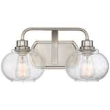 Quoizel Trilogy 8 1/4&quot; High Brushed Nickel Wall Sconce