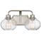 Quoizel Trilogy 8 1/4" High Brushed Nickel Wall Sconce