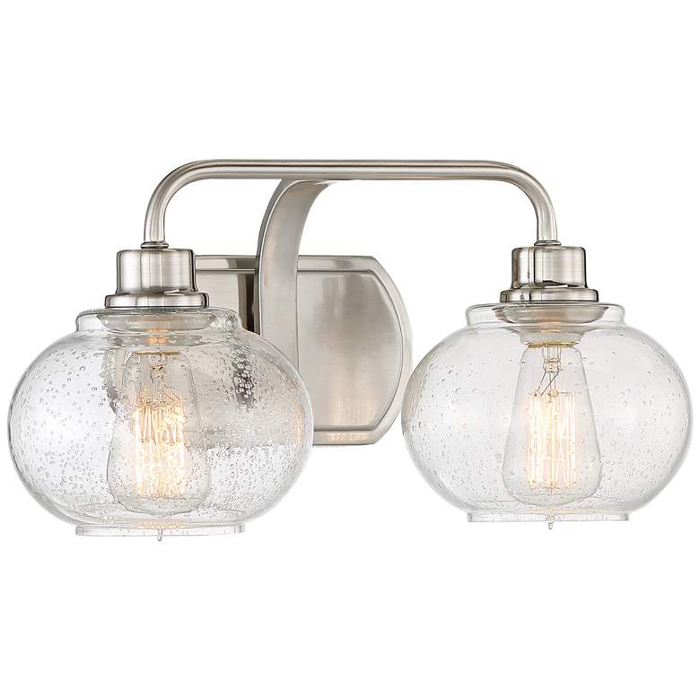 Image 3 Quoizel Trilogy 8 1/4" High Brushed Nickel Wall Sconce more views