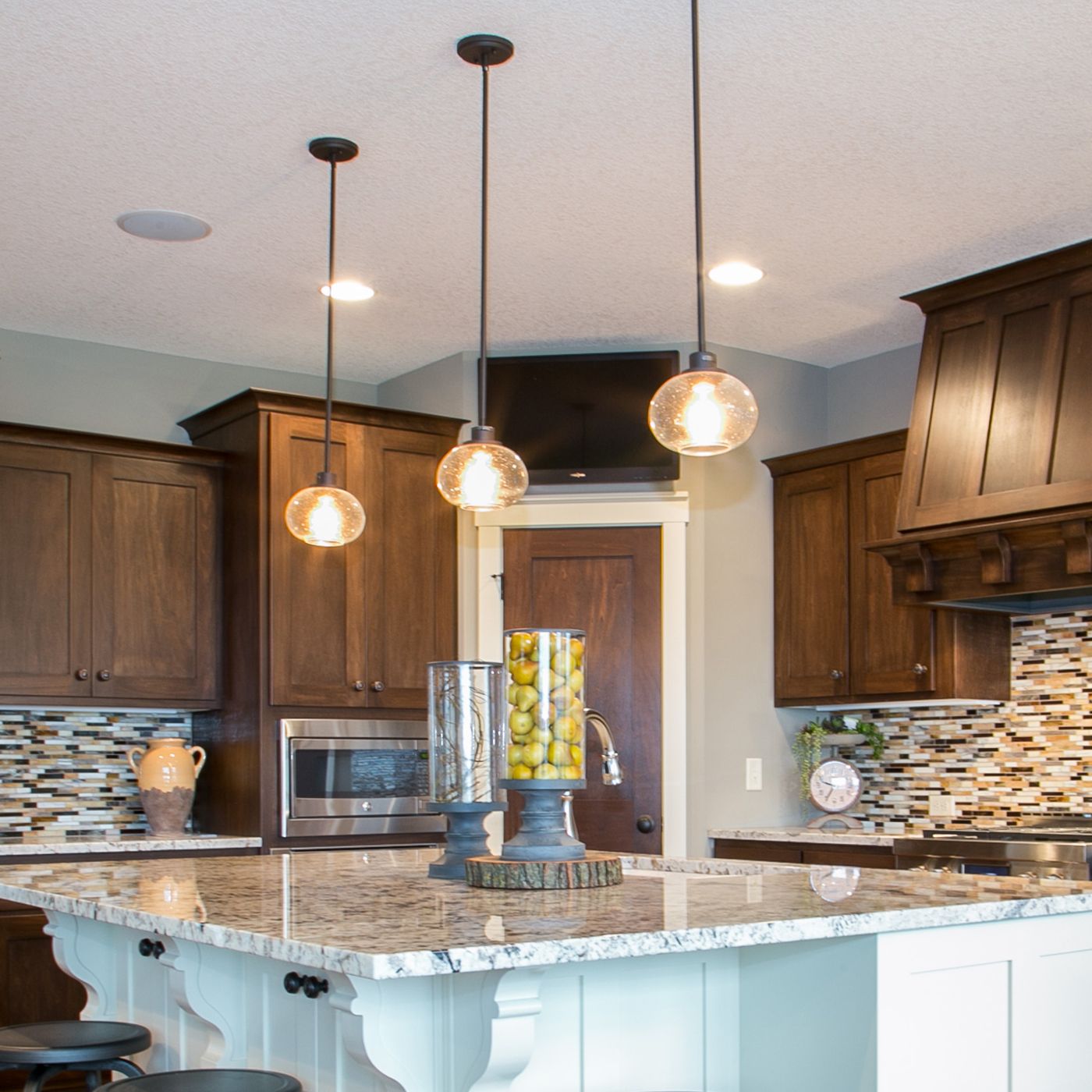 Quoizel Trilogy 8" Wide Old Bronze Mini Pendant