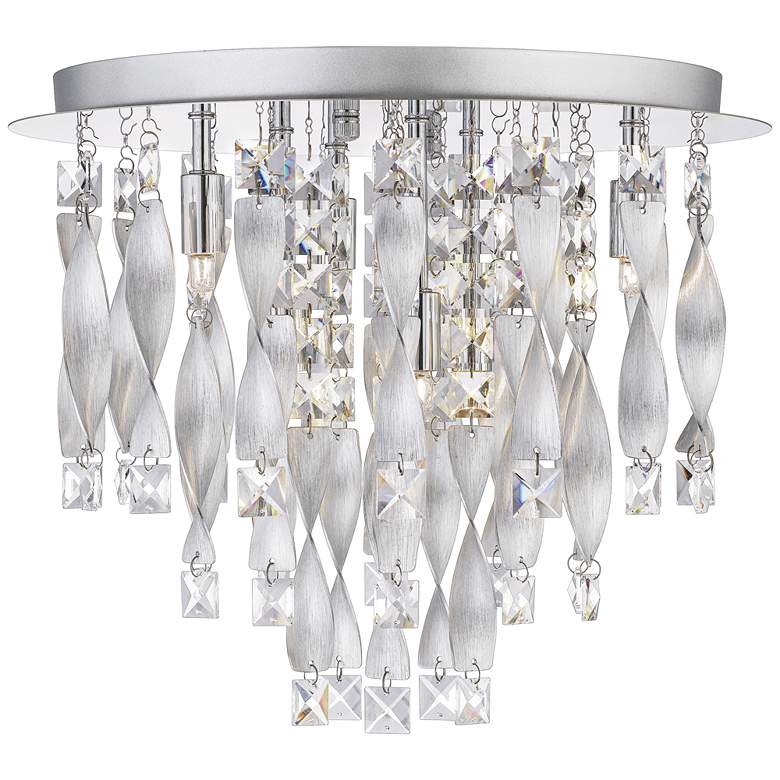 Image 2 Quoizel Twinkle 15 3/4" Wide Polished Chrome Ceiling Light