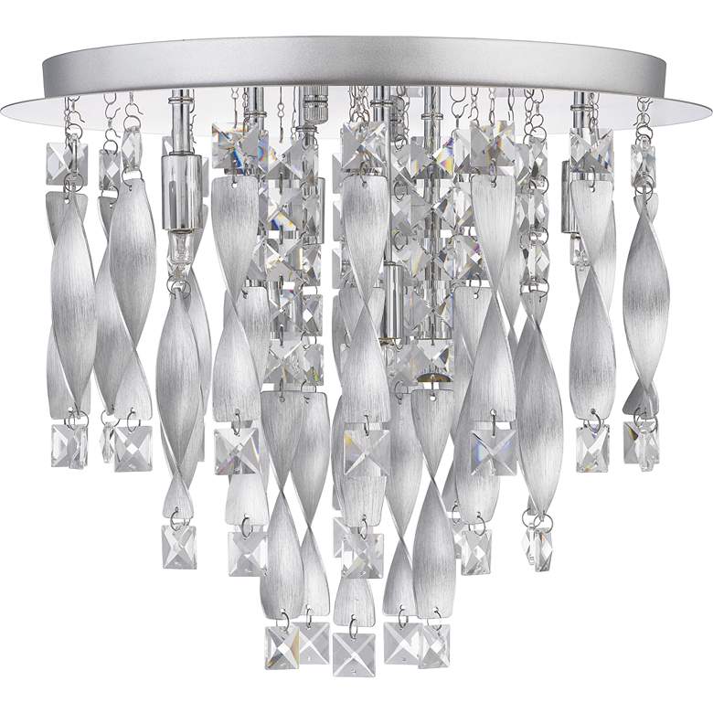 Quoizel Twinkle 15 3/4&quot; Wide Polished Chrome Ceiling Light more views