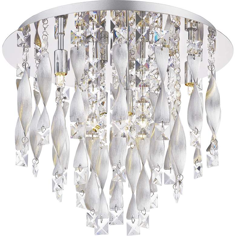 Image 4 Quoizel Twinkle 15 3/4" Wide Polished Chrome Ceiling Light more views