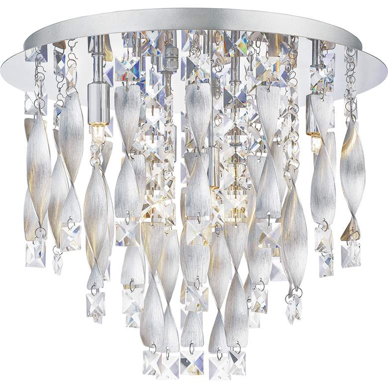 Image 5 Quoizel Twinkle 15 3/4" Wide Polished Chrome Ceiling Light more views