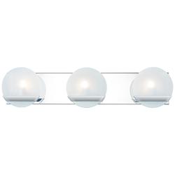 Quoizel Tyleigh 24&quot; Wide Polished Chrome 3-Light Bath Light