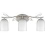 3_Quoizel Ulysses 24" Wide Brushed Nickel 3-Light Bath Light more views